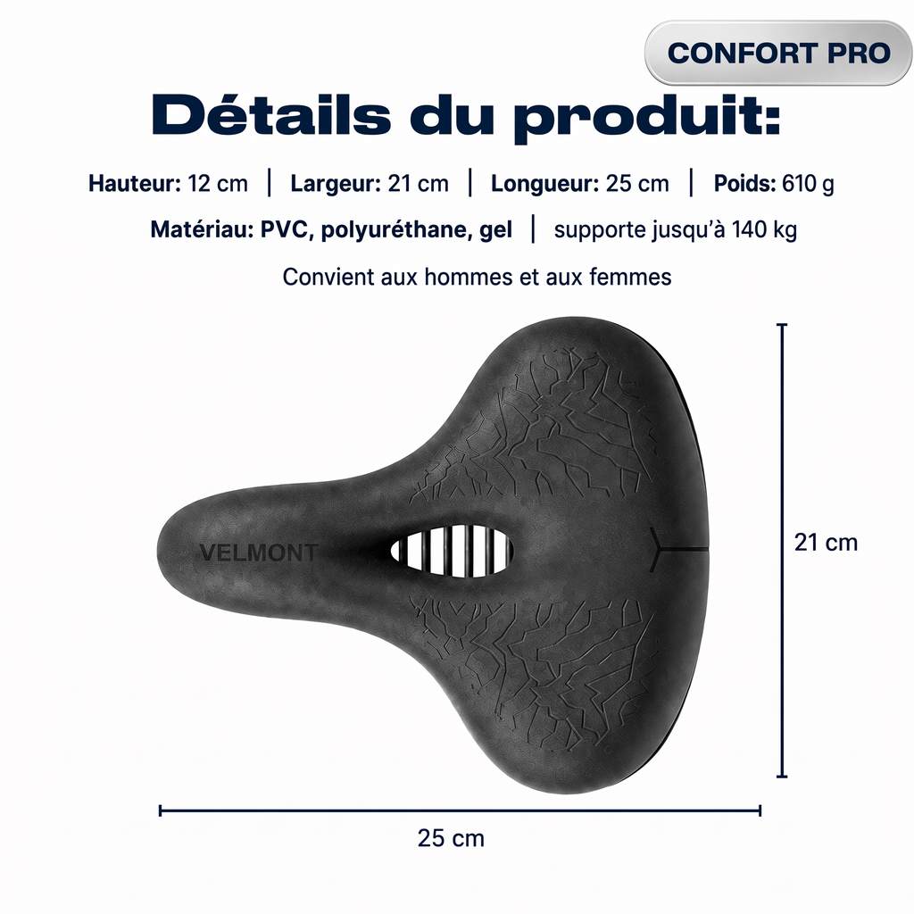 Velmont ComfortRide Pro