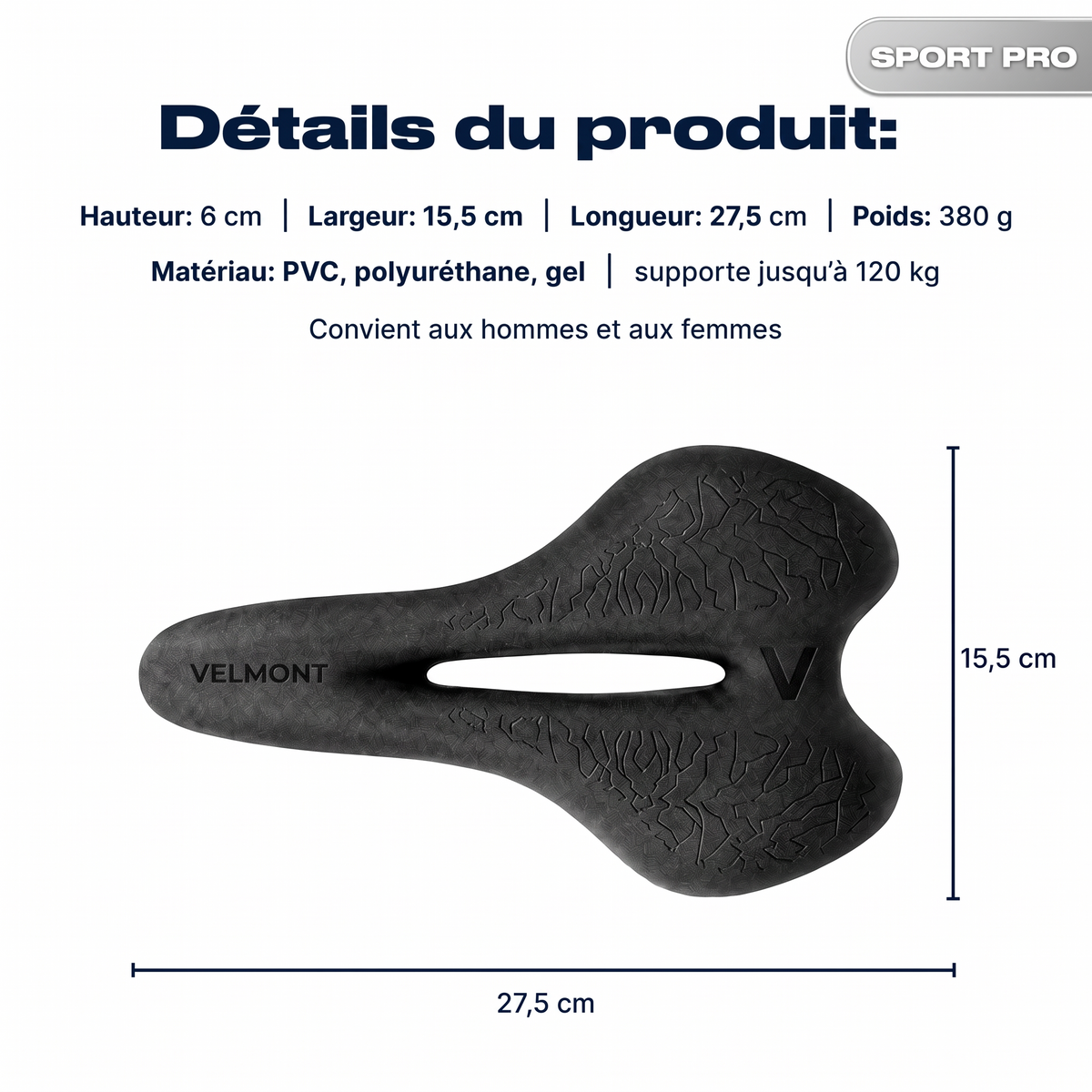 Velmont ComfortRide Pro