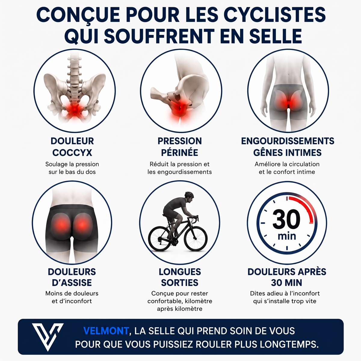 Velmont ComfortRide Pro